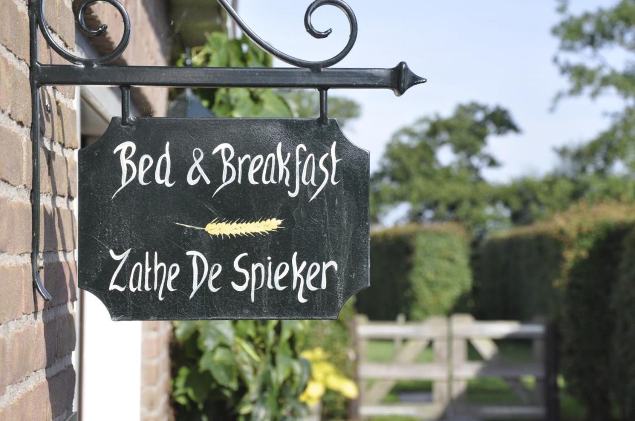 Bed And Breakfast Zathe De Spieker Itens Exterior foto